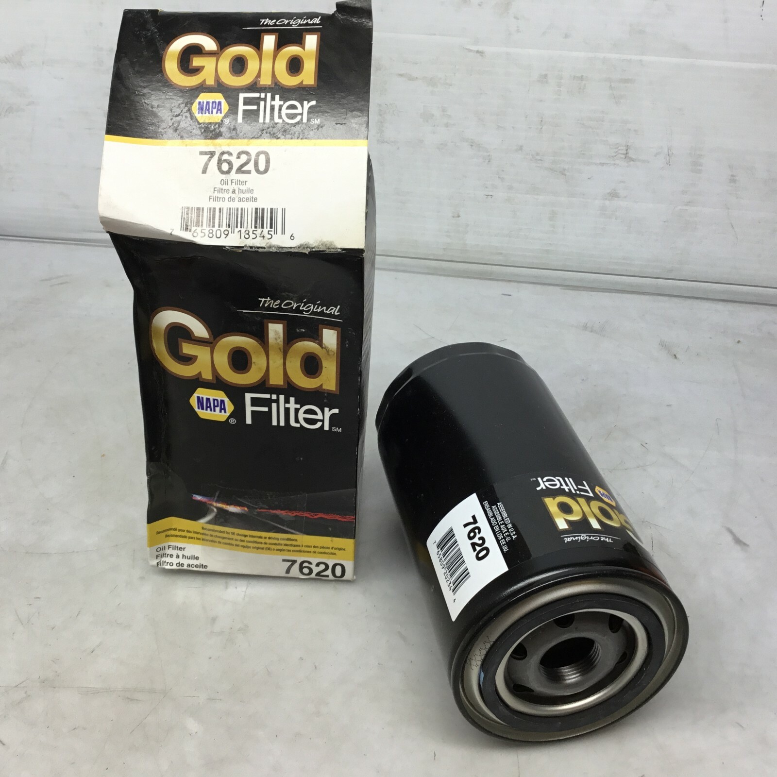 New NAPA Gold 7620 Oil Filter (WIX 57620)