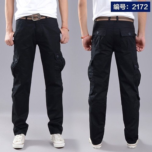 Men's Pants Tactical Joggers Cargo Pants Outdoor Hiking Sweatshirt Men's - Bild 25 von 30