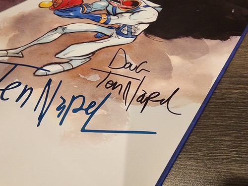 Firmado The Making of Earthworm Jim, Doug TenNapel y Mark Lorenzen tapa dura - Imagen 8 de 8
