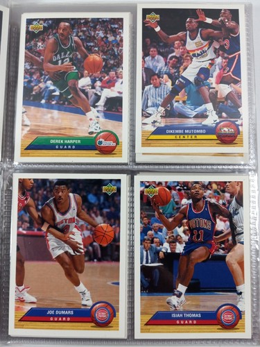 92-93' Upper Deck McDonalds Fantasy Packs NBA 50 Karten Album - Bild 4 von 12