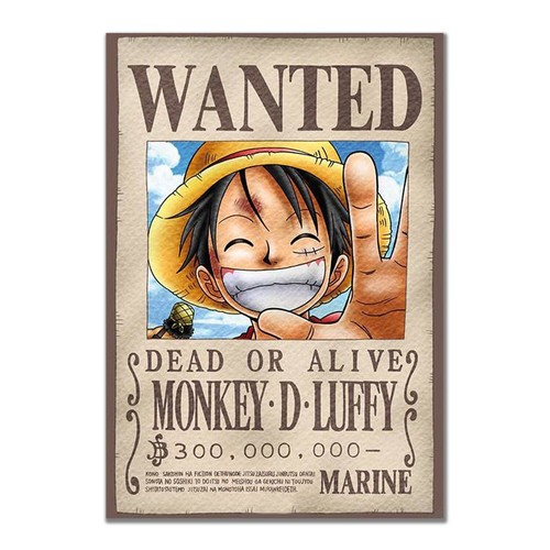 Calcomanía de vinilo de anime Luffy de una pieza a prueba de agua para automóvil portátil bicicleta - Imagen 2 de 2