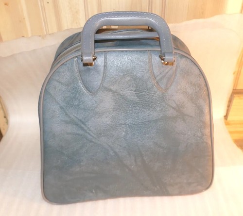 Carmen Salvino Blue Bowling Ball Brunswick bag Some Wear Damage See Description - Picture 6 of 24