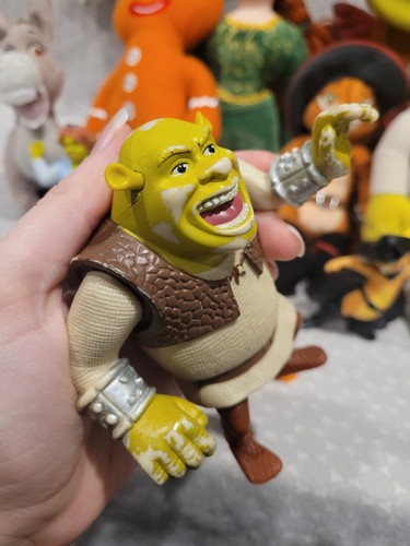 Shrek Fiona Dragon Donkey Baby Arthur Puss Gingy Plush Toy Figure Pez Lot 19 Pcs - Picture 7 of 23