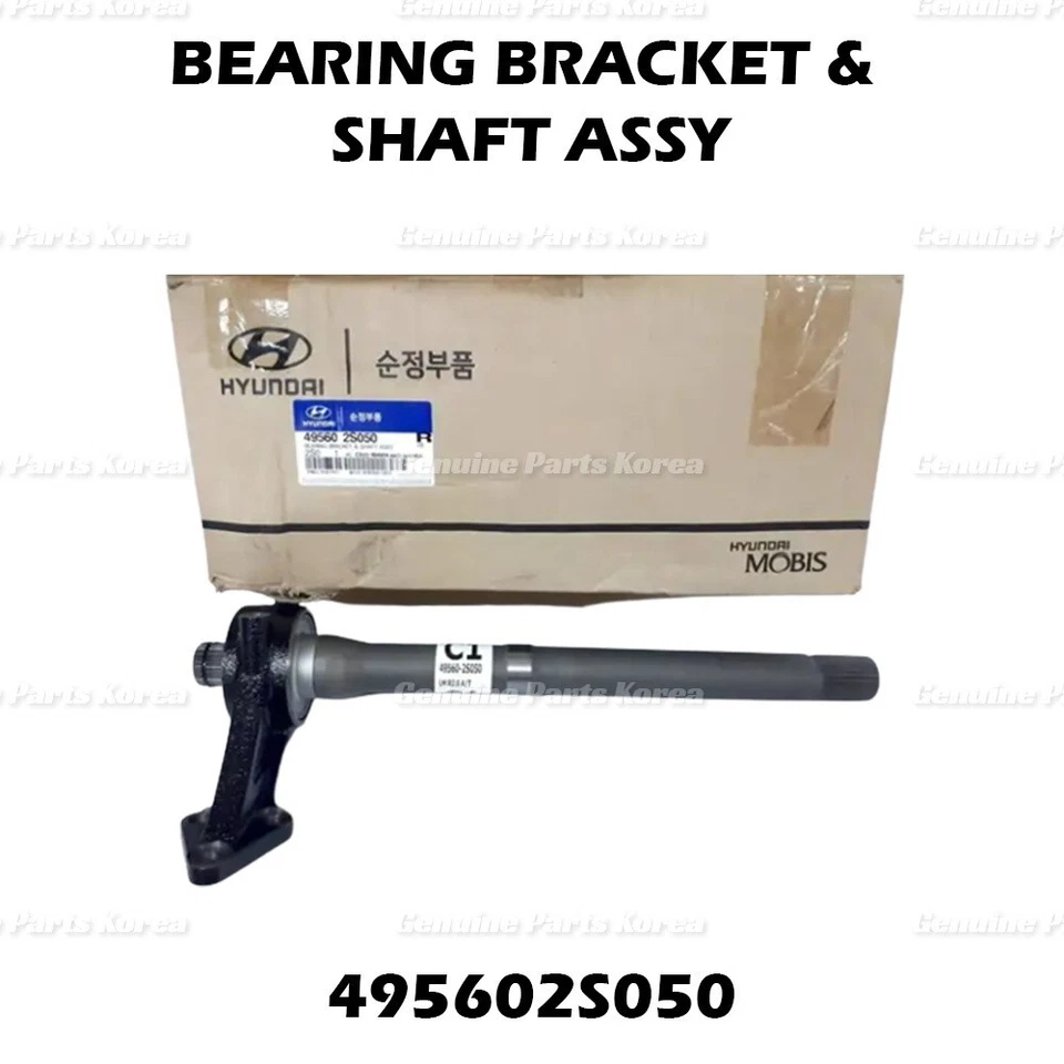 ⭐Genuino⭐ CONJUNTO DE EJE DE SOPORTE DE RODAMIENTO 495602S050 para Hyundai Tucson 2010-2014 Foto 2 de 2