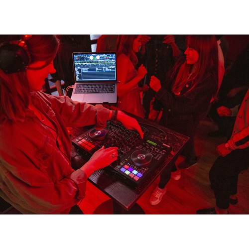 Roland DJ-707M Mobiler DJ-Controller Mischpult + keepdrum Kopfhörer - Bild 7 von 9