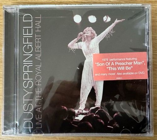 DUSTY SPRINGFIELD - Live At The Royal Albert Hall 1979 CD 2005 Eagle BRAND NEW!