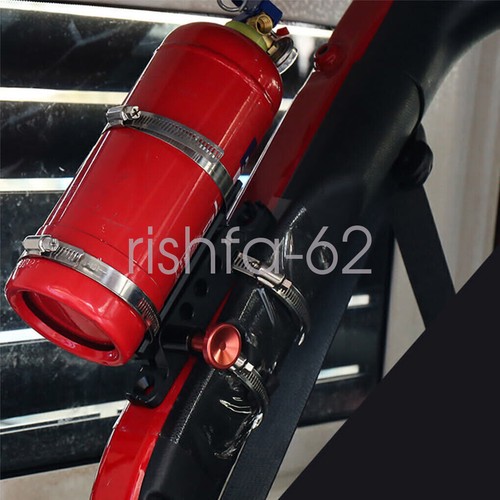 Quick Release Fire Extinguisher Mount Bracket Aluminum for Jeep Wrangler TJ ATV - Picture 7 of 8