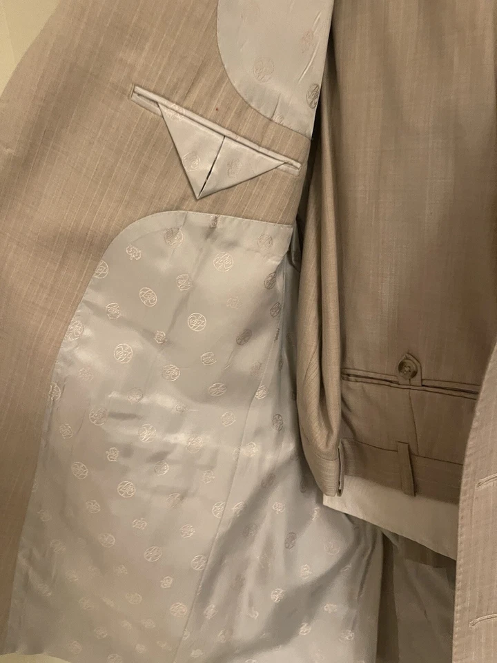 Traje de 2 piezas Sean John Tan 44L Foto 3 de 4