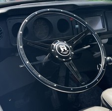16 Wood Steering Wheel For 68-74 Vw Bay Window Bus Raven
