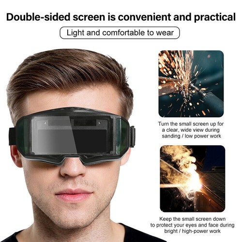 Welding Glasses Auto Darkening Goggles Mask Safety Automatic Dimming Welder Arc - Picture 4 of 15