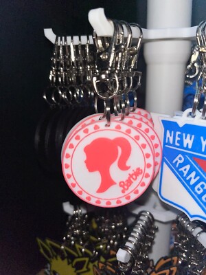 3D Printed Barbie Keychain