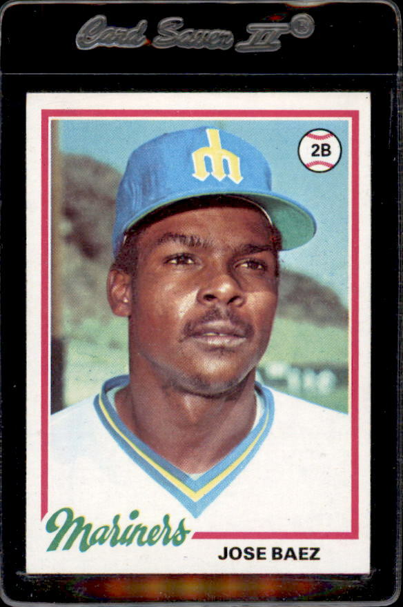 1978 Topps #311 Jose Baez Seattle Mariners - Nice Card