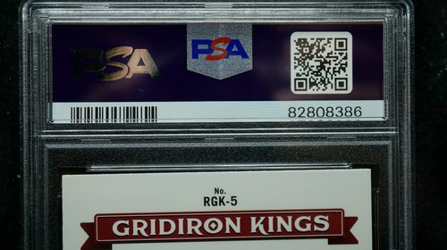 2022 Optic Garrett Wilson #RGK5 ROOKIE Gridiron Kings - PSA 10 - Picture 5 of 6