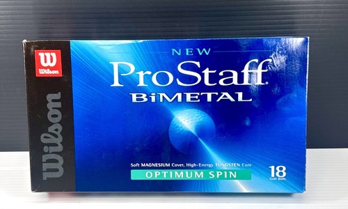 Lot of (2) Boxes Wilson ProStaff BiMetal Optimum Spin Golf Balls Total 36 NIB - Picture 5 of 17