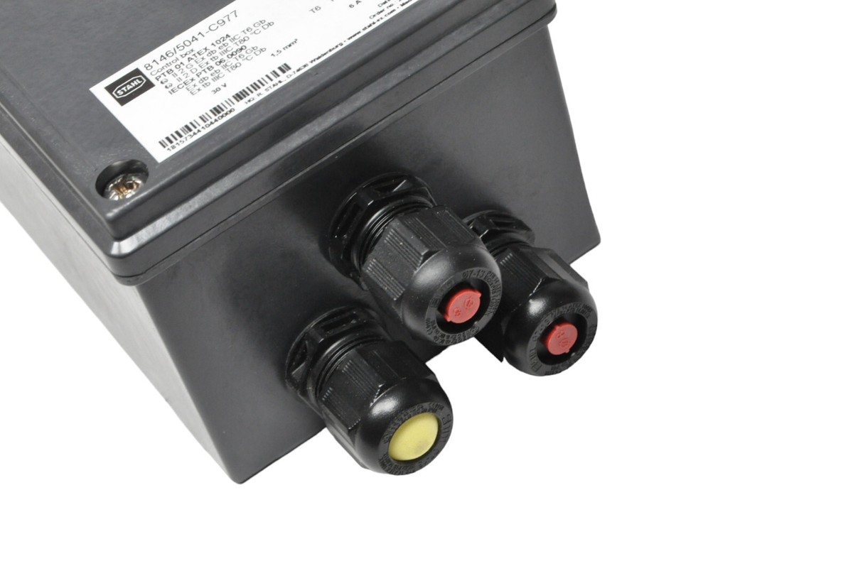 STAHL control box 8146/5041-C977, PTB01 ATEX 1024, IP66 30V