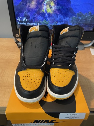Größe 6,5 - Jordan 1 Retro High OG Yellow Toe 2022 - Bild 4 von 5