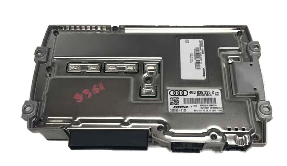 Amplificador estéreo de radio Bose Amp OEM AUDI A8 Quattro S8 2012-2018 OEM Foto 4 de 4
