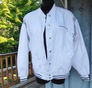 Nike Track suit ..Vintage Women's ... Asia Club White with Black Trim