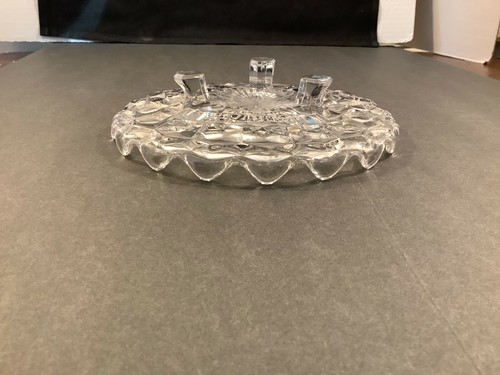 Fostoria American Clear Glass Footed Bon Bon Dish 7" - Picture 6 of 7