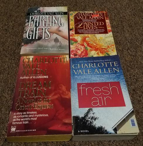 CHARLOTTE VALE ALLEN 4 books FRESH AIR, DREAM TRAIN, PAINTED LIVES,PARTING GIFTS - Foto 6 di 6