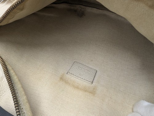 Gucci Bolso Cinturón Cintura Blanco Jerez Línea 530412 0GCCT Cuero Logo 250605 - Imagen 12 de 13