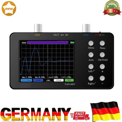 SCO2 Handheld Digital Oscilloscope One Key AUTO Dual Channel 20KB Memory Depth