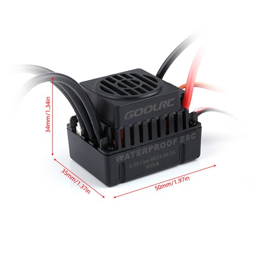 GoolRC Combo Set 3650 4300KV Motor 60 Brushless 20kg Servo w/ 25T Servo L6G3 - Picture 10 of 11