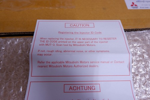 1X 1465A439 INJECTOR ASSY FUEL FOR MITSUBISHI L200 TRITON 2.4DIESEL 2015-22 - Picture 5 of 8