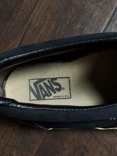 Vintage Vans Shoes Slip Ons Size 9 Made In USA 80s 90s Pre-owned - Picture 7 of 15