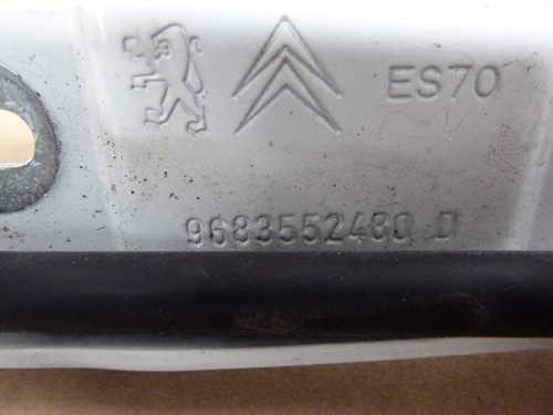 PAAR MOTORHAUBENSCHARNIERE WEISS EWPA für CITROEN C3 MK2 9683552480 9683552580 09-13 - Bild 4 von 6