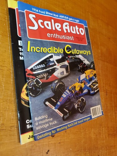 2 SCALE AUTO ENTHUSIAST 1997 April & Aug - MODEL CAR HOBBYIST MAGAZINES - Picture 9 of 11