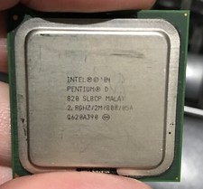 Intel Pentium D 820 (2M Cache- 2.80 GHz- 800 MHz FSB) PLGA775 CPU Processor