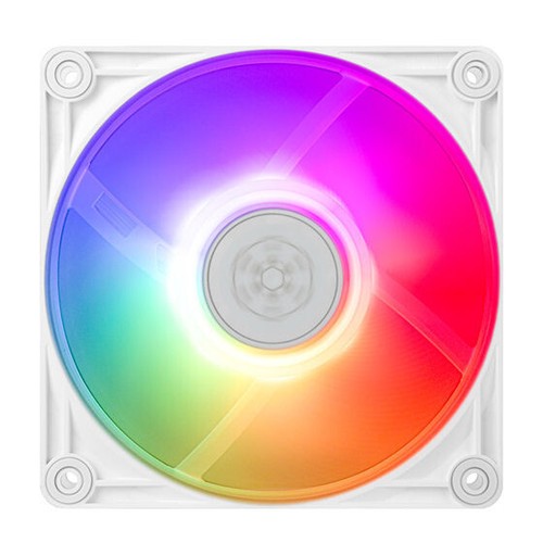 Silverstone VS140W-ARGB (White) 140mm High Airflow Adressable RGB Fan, 4PIN PWM - Picture 5 of 7