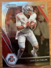2021 Panini Prizm QB Justin Fields Silver Prizm Rookie Card
