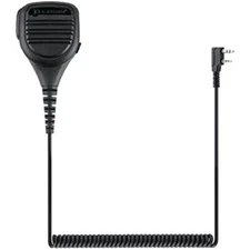 Walkie Talkie Speaker Mic Micphone for 2 Pin Kenwood Baofeng 5R B6 Two Way Radio