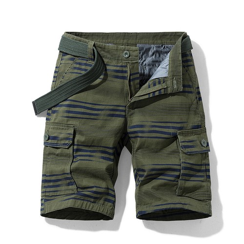 Mens Shorts Cargo Shorts Comfortable Sports Cotton Casual Walk Slim Beach Pants - Picture 19 of 24