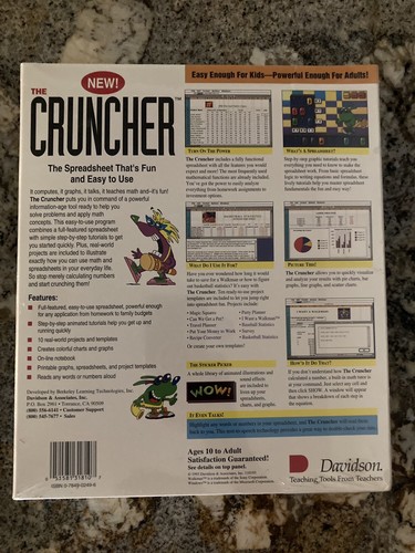 Spell IT 3, Monopoly, Power Pete, Cruncher And Gus Goes To Cybertown - Picture 8 of 12