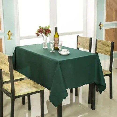 1PC Solid Plain Candy Table Cloth Cover Polyester Tablecloth Wedding Party Decor - Bild 37 von 40