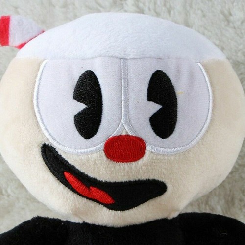 10'' Cuphead Game Plush Doll Cuphead or Mugman Mecup Brocup kids Gift US Stock - Picture 8 of 18