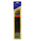 Watercolor Painting Art Brushes Long Synthetic Bristle