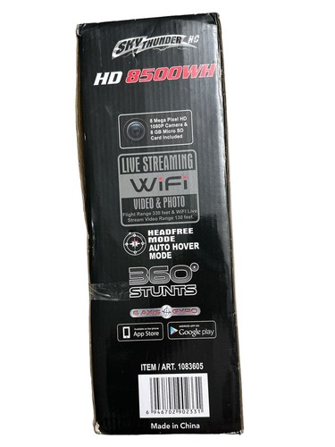 Syma Sky Thunder RC HD 8500WH Drone 4.5Ch 8MP HD Camera Live Streaming FR 330 ft - Picture 10 of 10