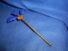 Playmobil R&ouml;mer Lakai Diener F&auml;cher Wedel Feder blau unbespielt top