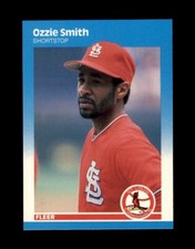 1987 Fleer Glossy #308 Ozzie Smith 