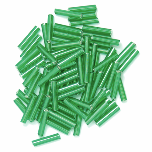 Trimits Long Bugle Beads Glass 9mm 15g 9 Colours - Picture 5 of 10