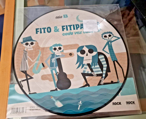 FITO y FITIPALDIS-CADA VEZ CADAVER 12"LP PICTURE DISC VINYL - Imagen 2 de 2