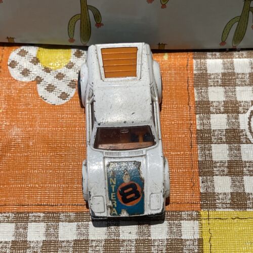 Vintage Matchbox Superfast 1975 Lesney No.8 De Tomaso Pantera White DieCast 1:64 - Picture 2 of 6