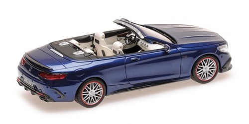 Minichamps 2016 MERCEDES BRABUS 850 S63 CABRIOLET BLUE 1:43 LE 280pcs New Item! - Picture 2 of 4