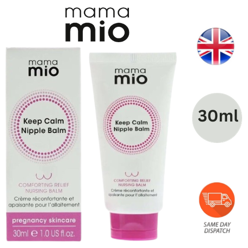 Mama Mio Keep Calm Nipple Comforting Relief Nurshing Balm Cruelty Free - 30ml - Picture 1 of 5