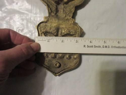 Colgante de pared con emblema de latón de la Fuerza Aérea de los Estados Unidos - Imagen 12 de 19