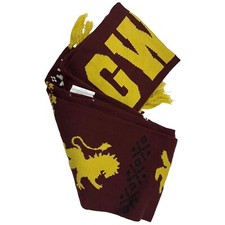 Wizarding World Scarf Harry Potter Hogwarts Gryffindor Red Yellow